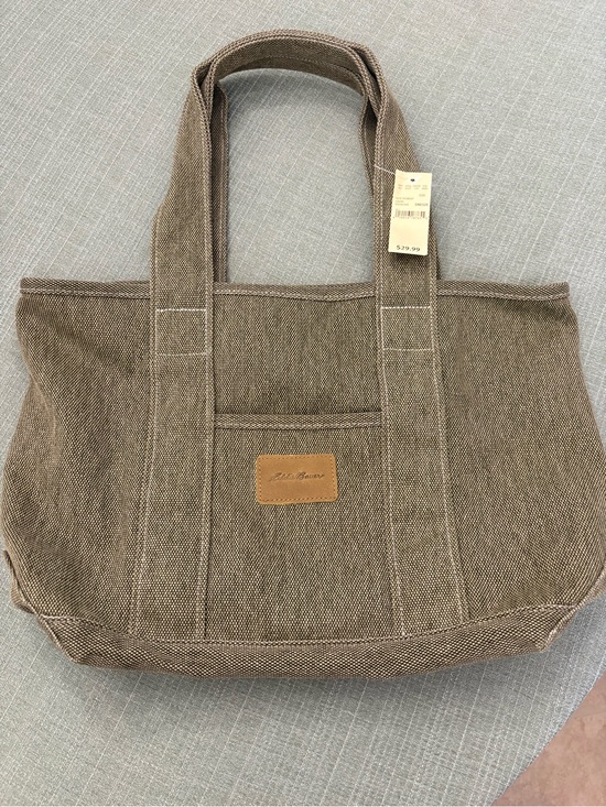 Eddie Bauer Handbags - Eddie Bauer Canvas Tote Bag in Brown
